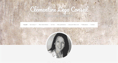 Desktop Screenshot of clementinelegoconseil.com